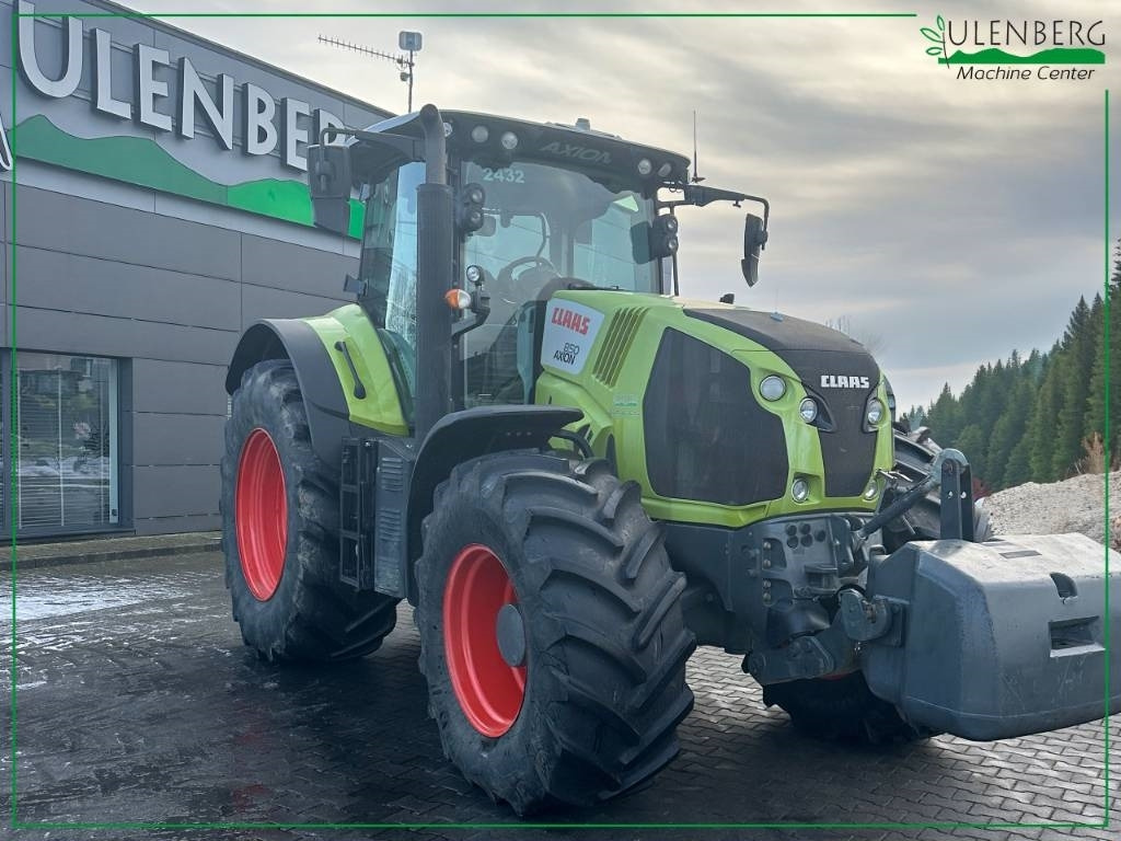Tracteur agricole Claas Axion 850