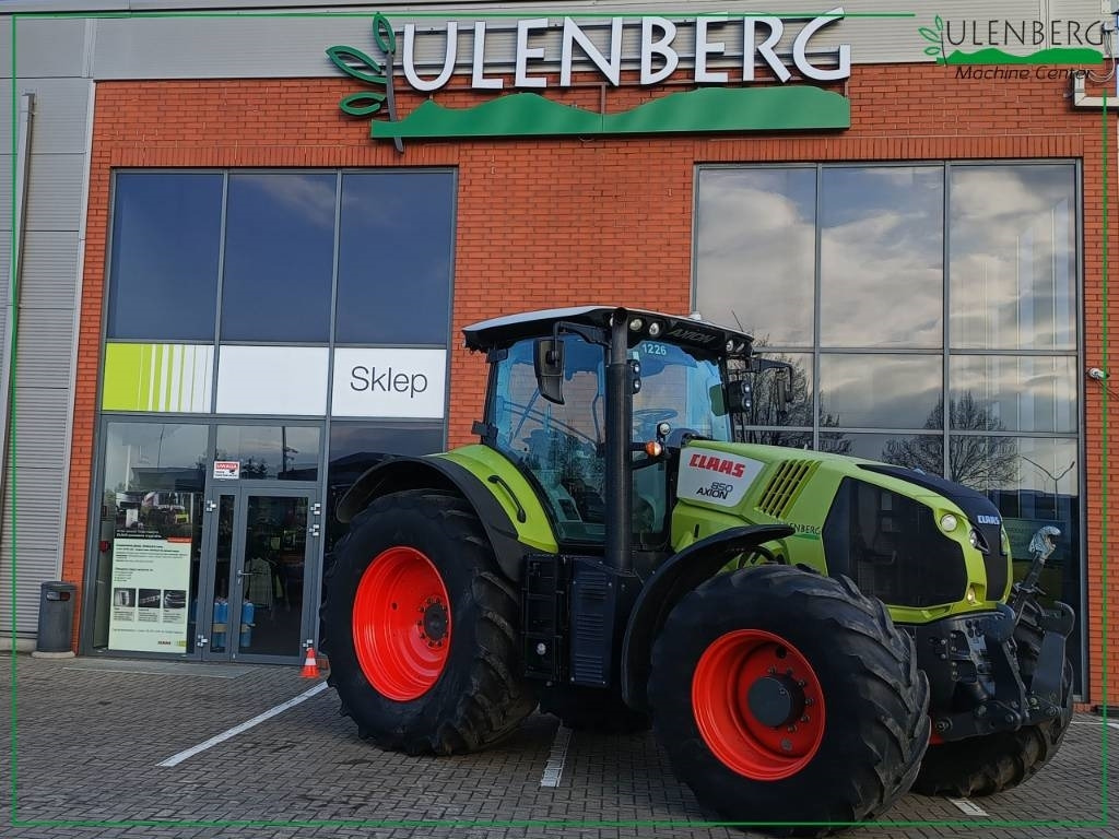 Tracteur agricole Claas Axion 850