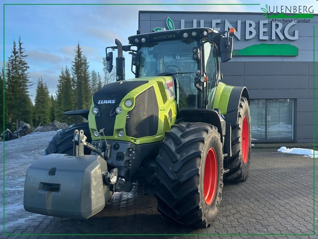 Tracteur agricole Claas Axion 850