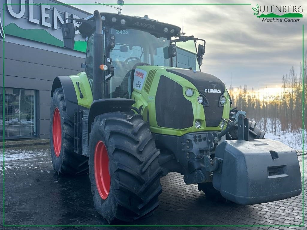 Tracteur agricole Claas Axion 850