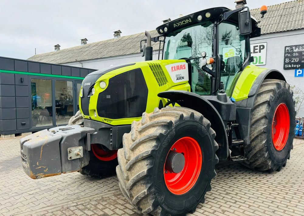 Tracteur agricole Claas Axion 850
