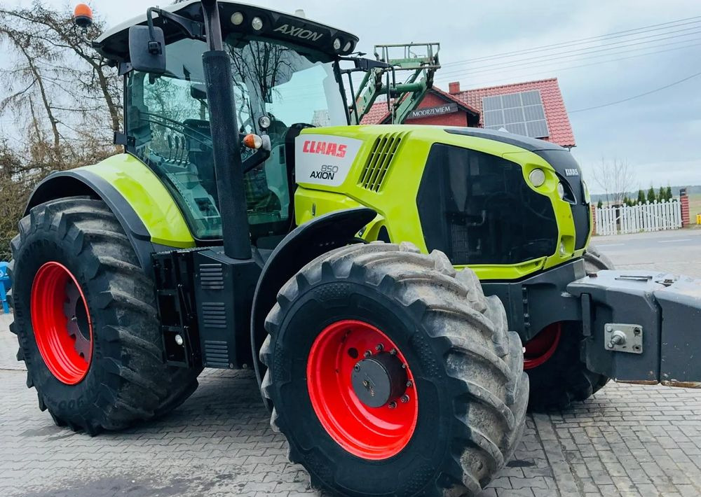 Tracteur agricole Claas Axion 850