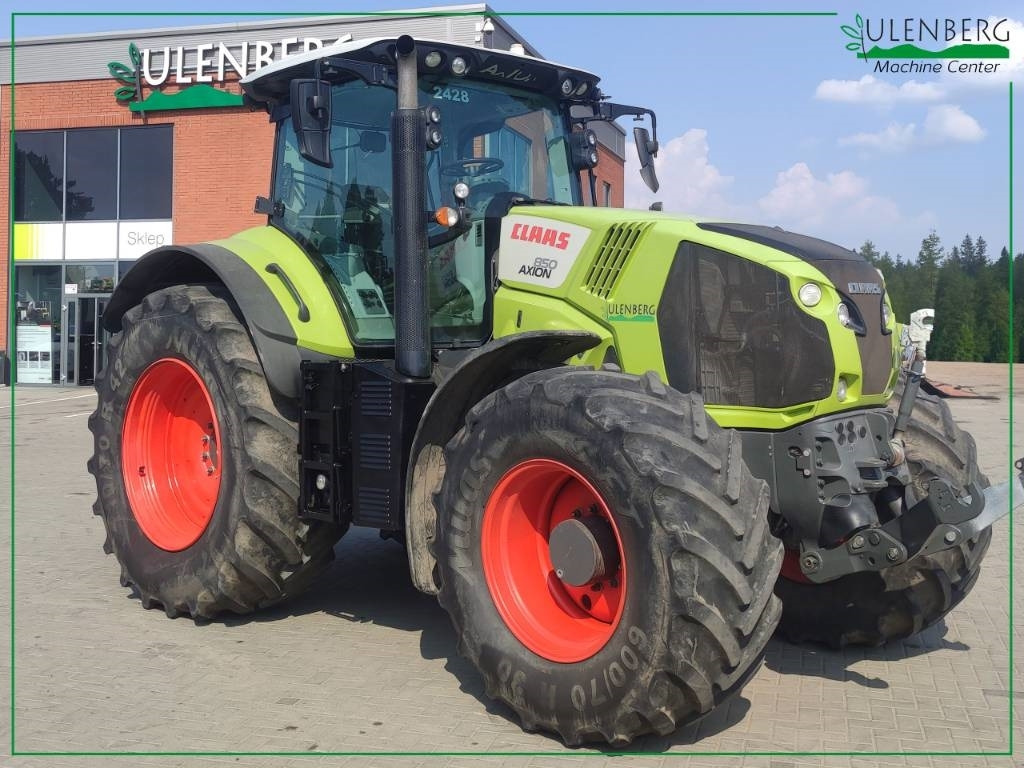 Tracteur agricole Claas Axion 850 CIS+
