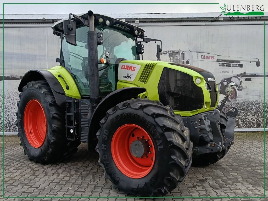 Tracteur agricole Claas Axion 850 CIS