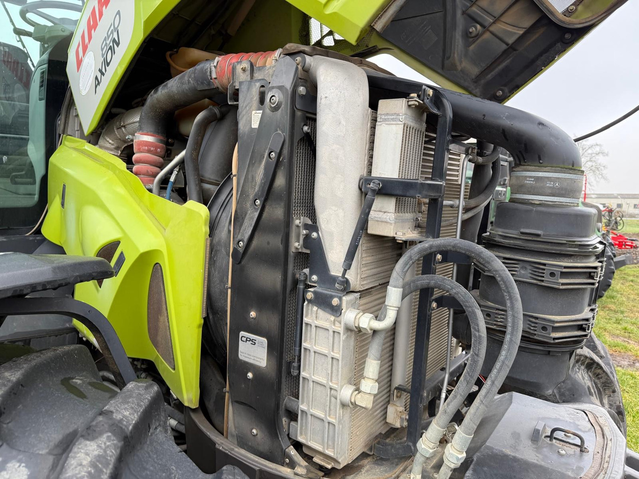 Tracteur agricole Claas Axion 850 C-Matic