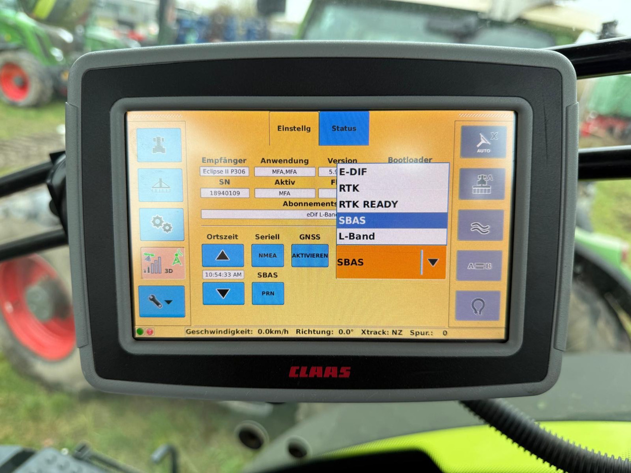 Tracteur agricole Claas Axion 850 C-Matic