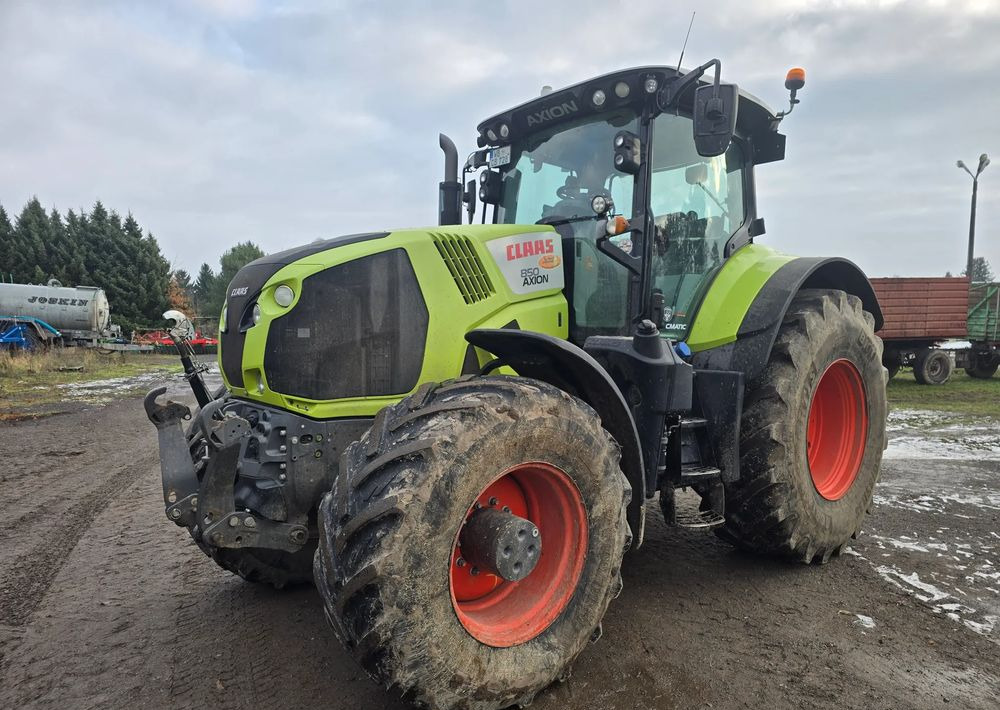 Tracteur agricole Claas Axion 850 Cmatic