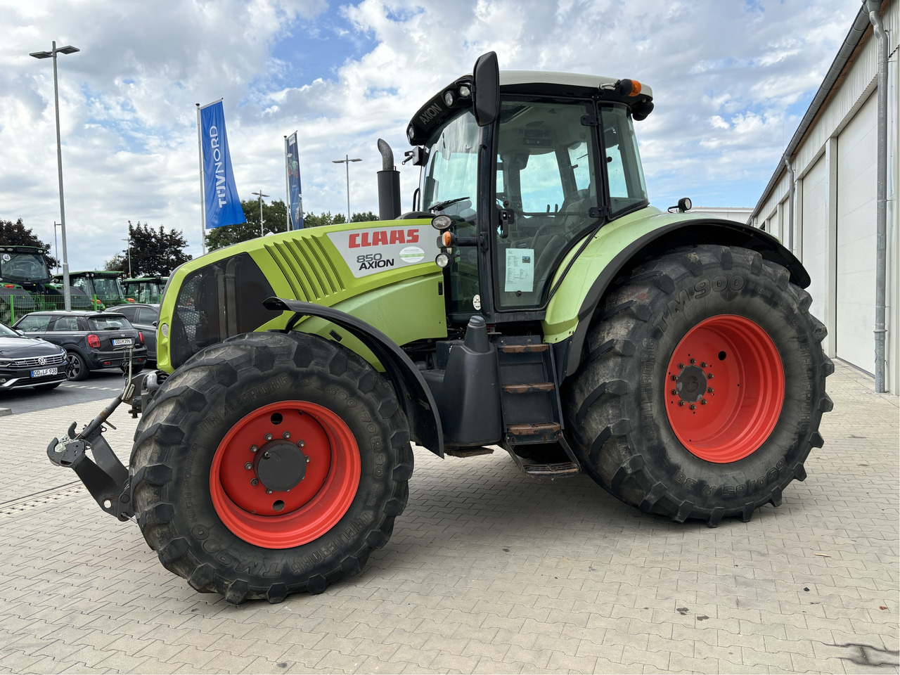 Tracteur agricole Claas Axion 850 Hexa-Shift