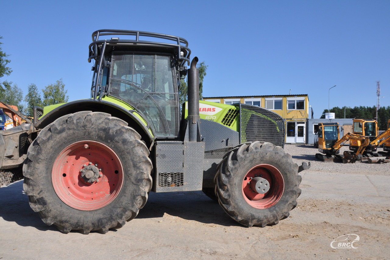 Tracteur agricole Claas Axion 870