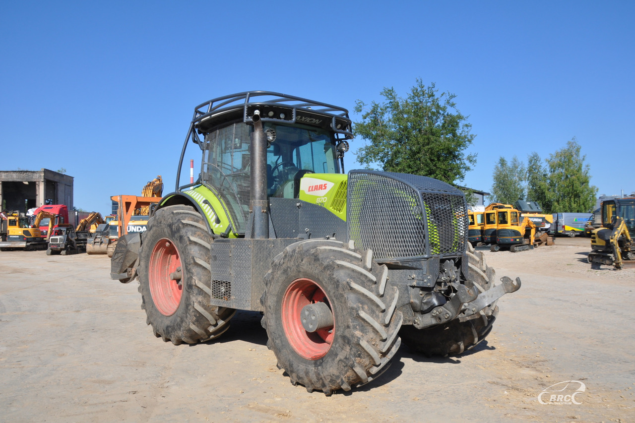 Tracteur agricole Claas Axion 870