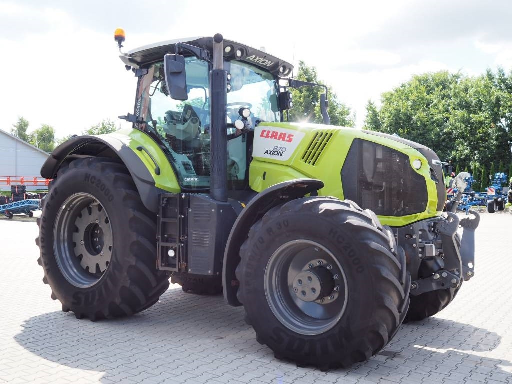 Tracteur agricole Claas Axion 870 CMATIC, GPS - RTK