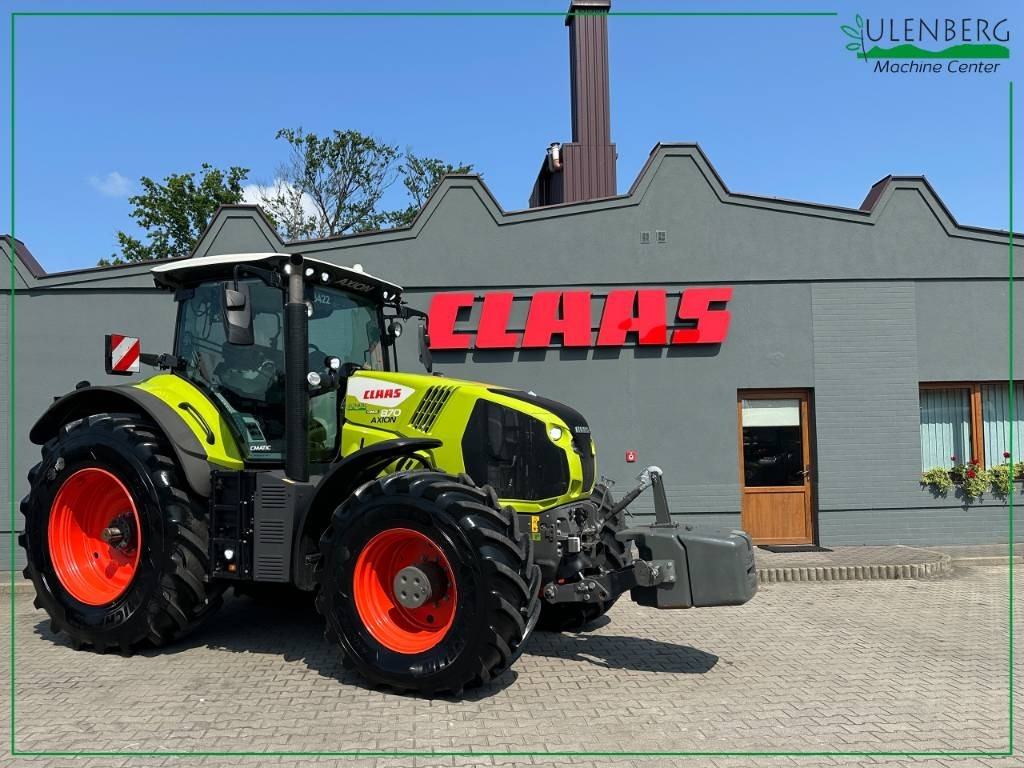 Tracteur agricole Claas Axion 870 Cmatic