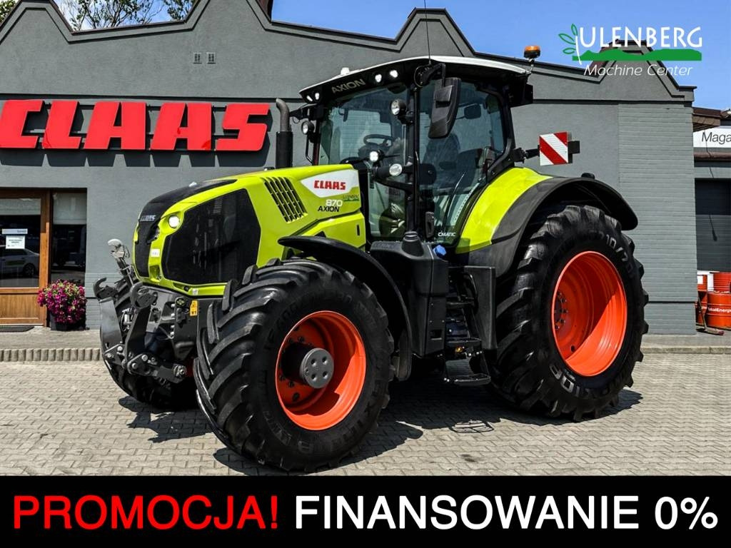 Tracteur agricole Claas Axion 870 Cmatic