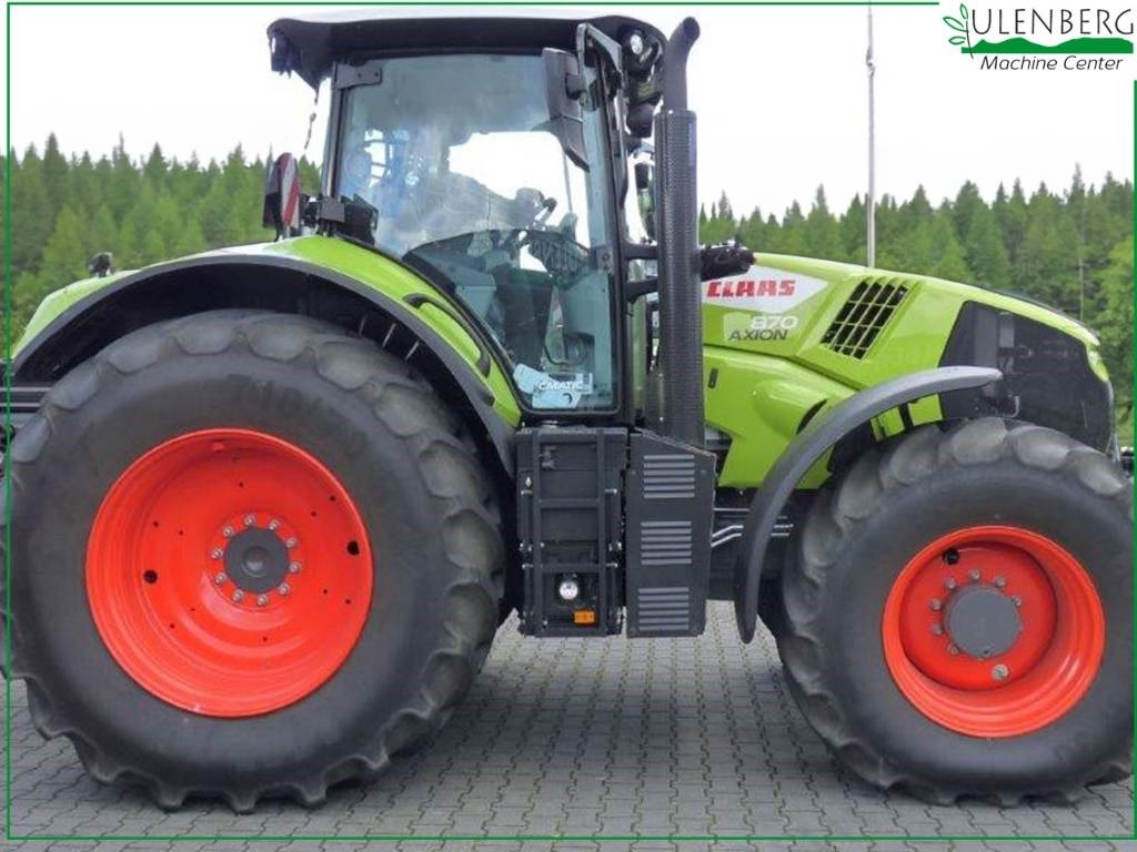 Tracteur agricole Claas Axion 870 Cmatic