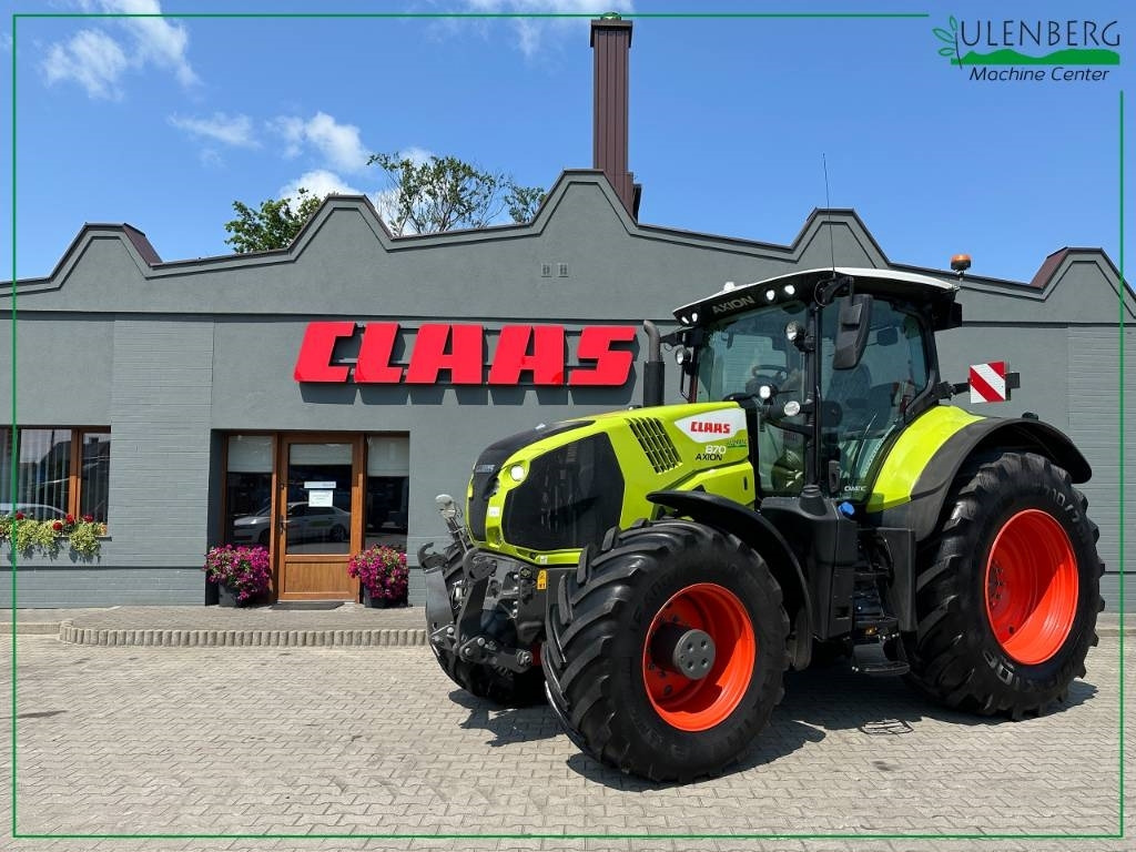 Tracteur agricole Claas Axion 870 Cmatic