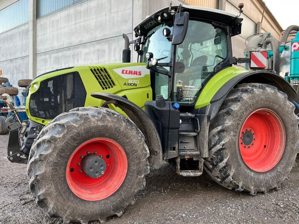 Tracteur agricole Claas Axion 870 Cmatic
