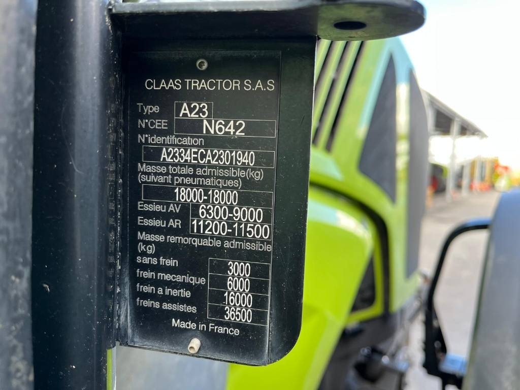 Tracteur agricole Claas Axion 950