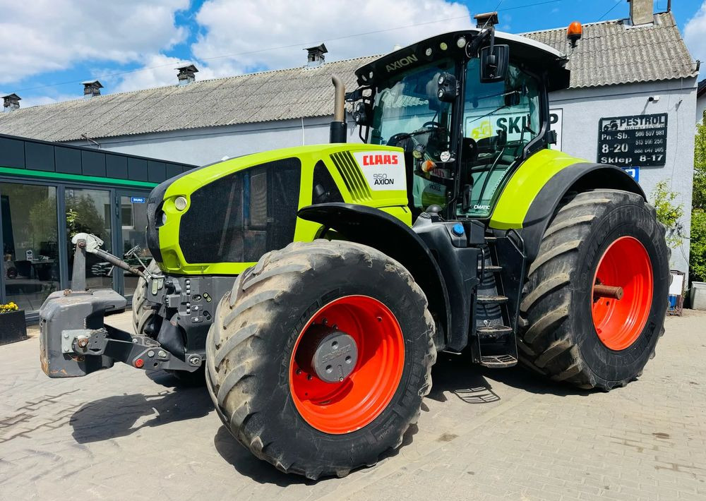 Tracteur agricole Claas Axion 950 CMATIC