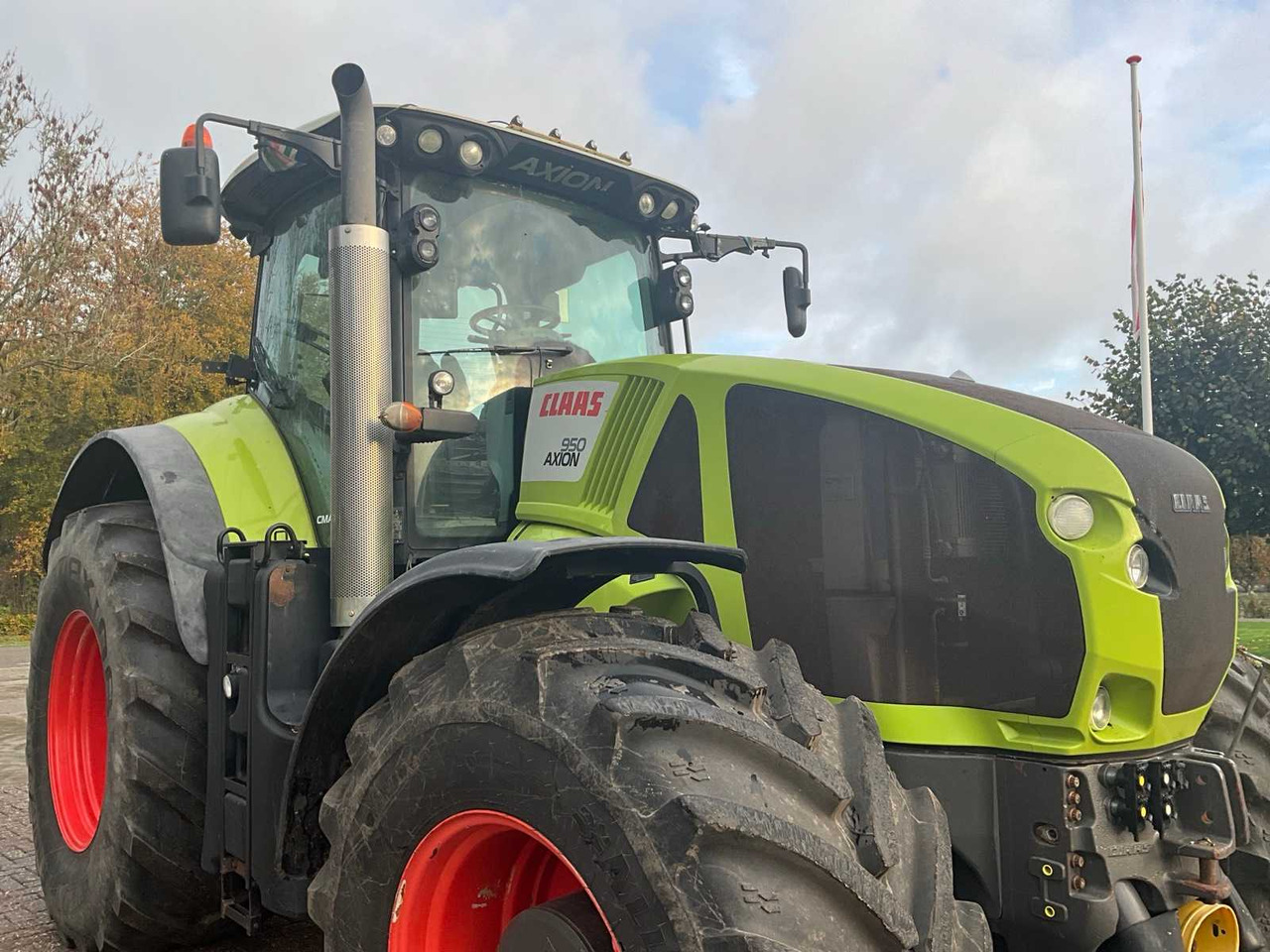 Tracteur agricole Claas Axion 950 C-matic