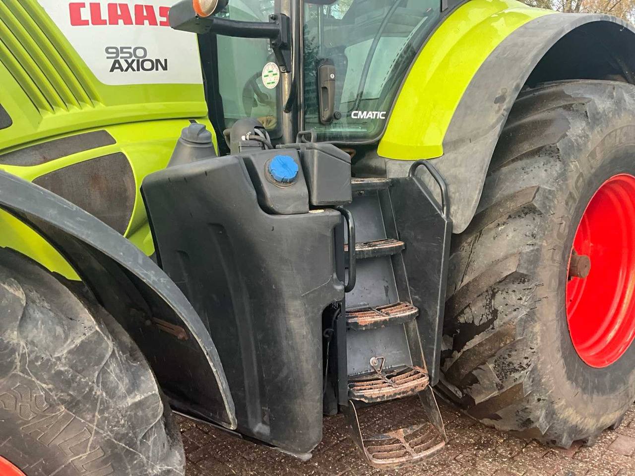 Tracteur agricole Claas Axion 950 C-matic