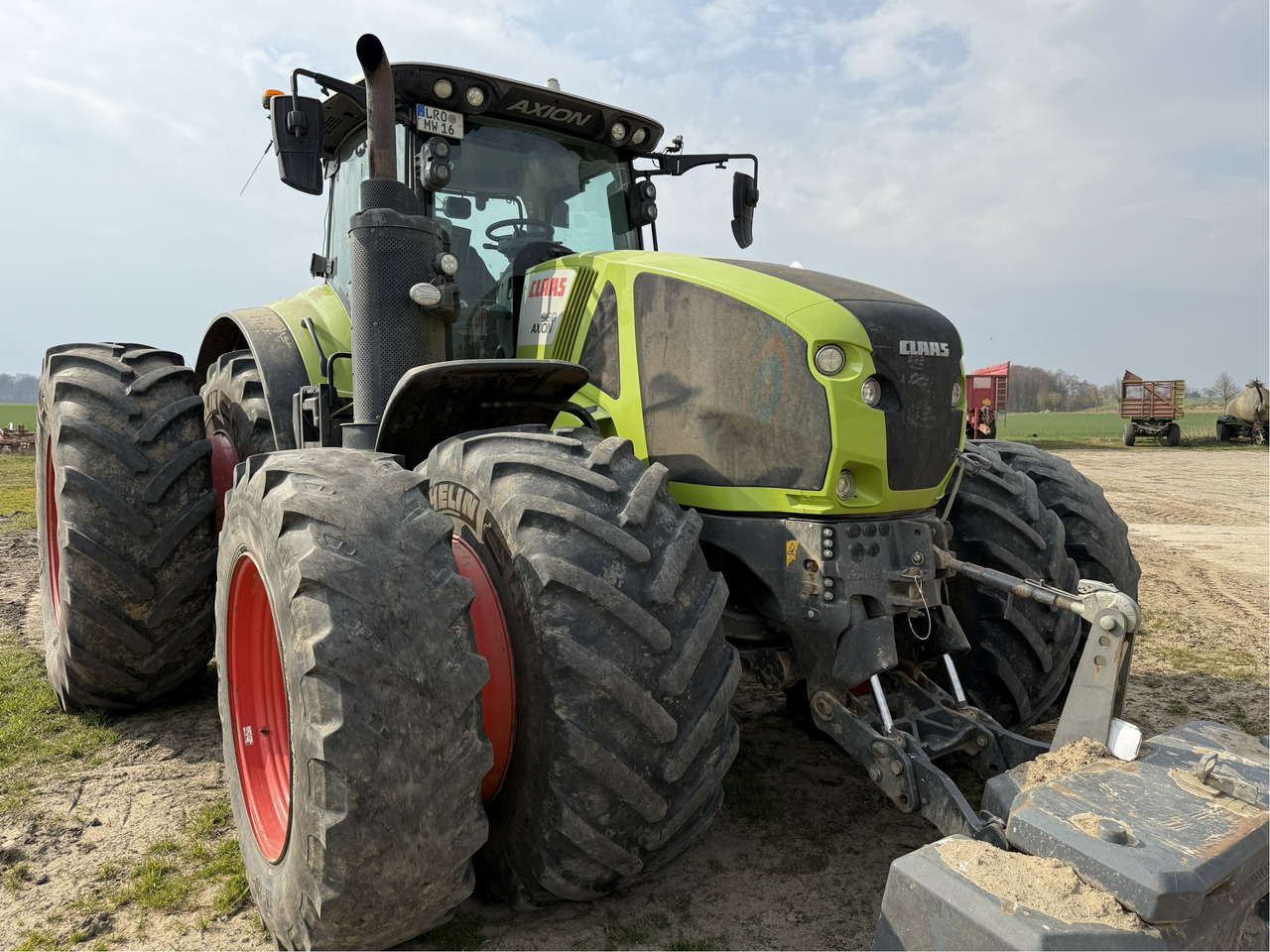 Tracteur agricole Claas Axion 960 C-Matic CEBIS