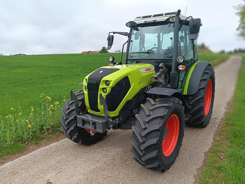 Tracteur agricole Claas CLAAS AXOS 240 Traktor Schlepper Frontlader - Konsolen Klima