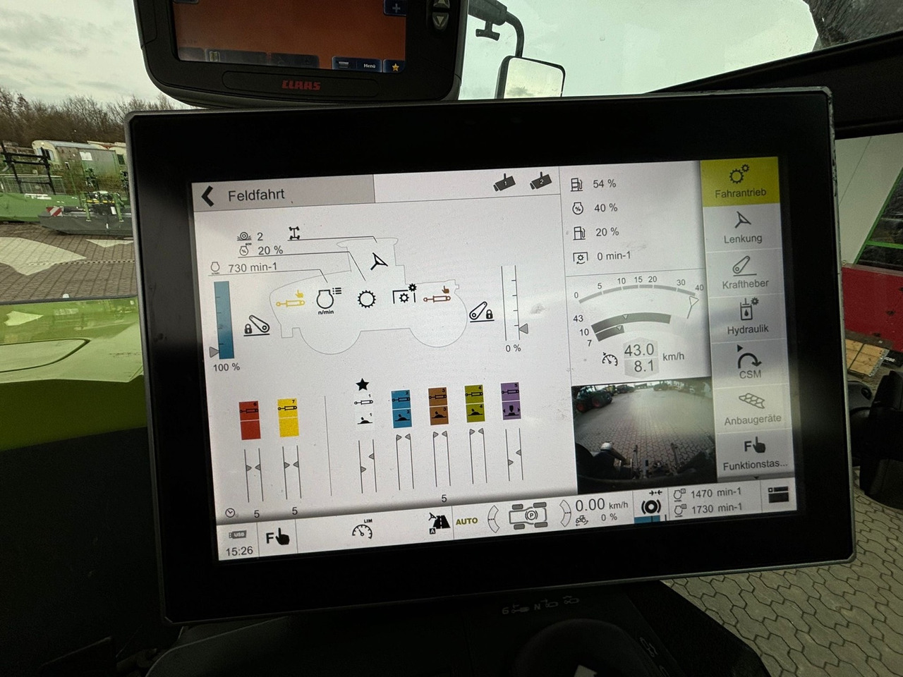 Tracteur agricole Claas Xerion 4200 Trac