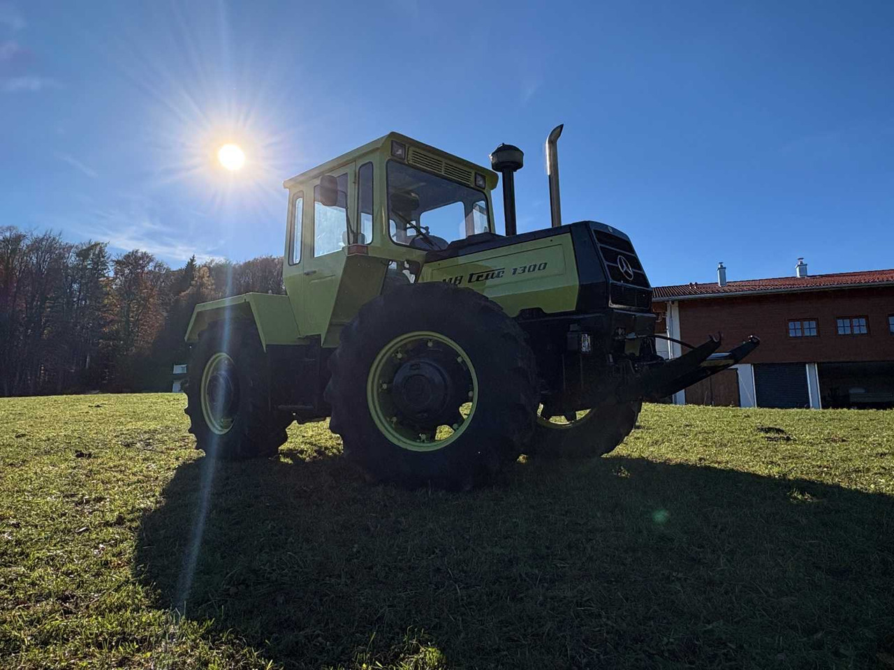 Tracteur agricole DAIMLER-BENZ MB-TRAC 1300 FRONT LOADER