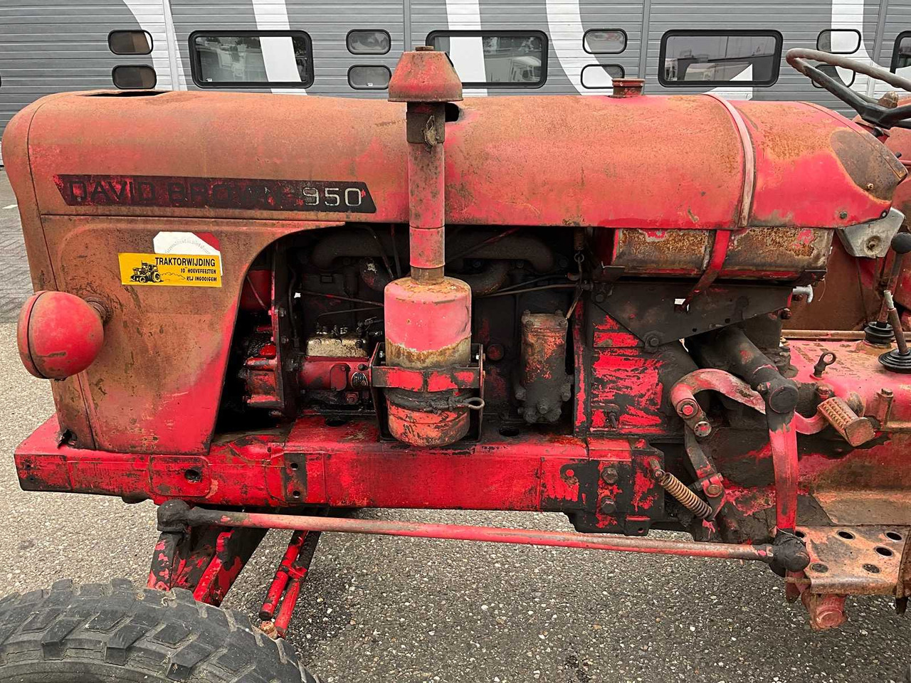 Tracteur agricole David Brown 950