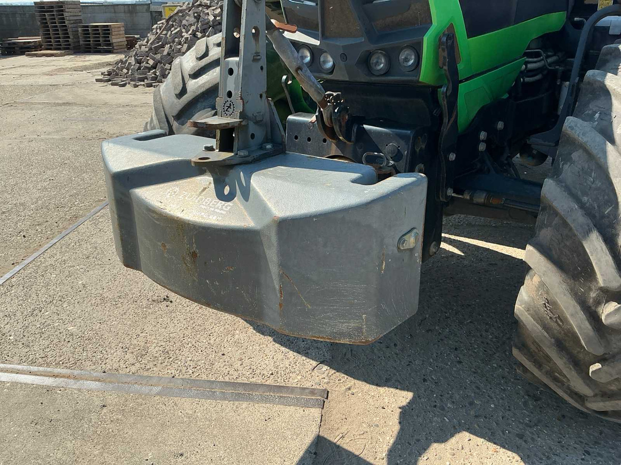 Tracteur agricole Deutz-fahr 6160