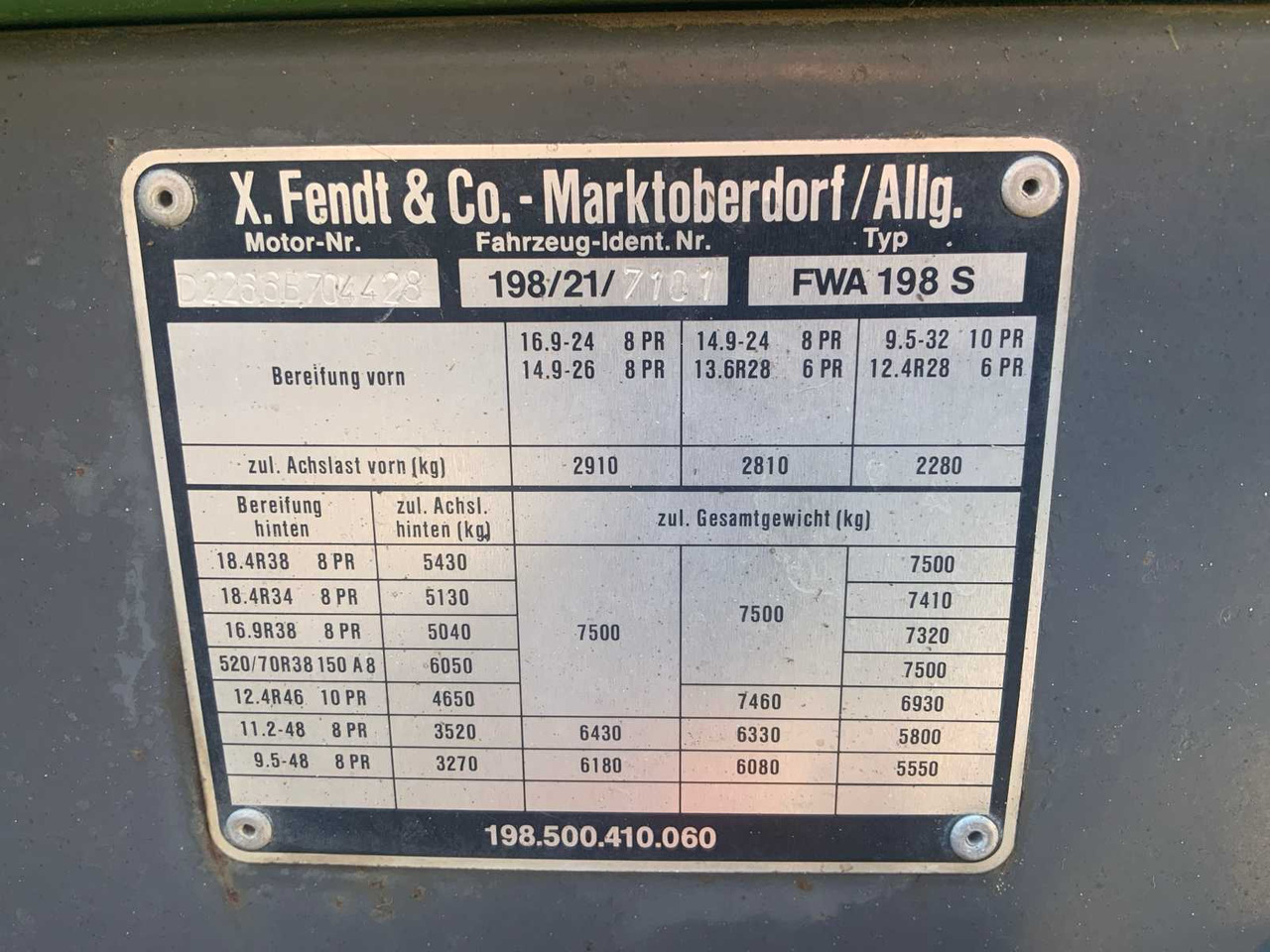 Tracteur agricole Fendt Farmer 311 LSA