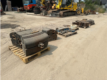 Tracteur agricole Fiat Gewichten Front weights / Wheel weights