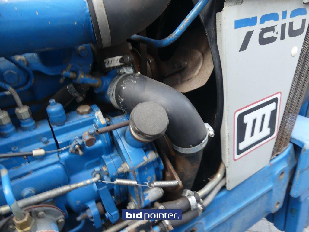 Tracteur agricole Ford 7810 Silver Jubilee