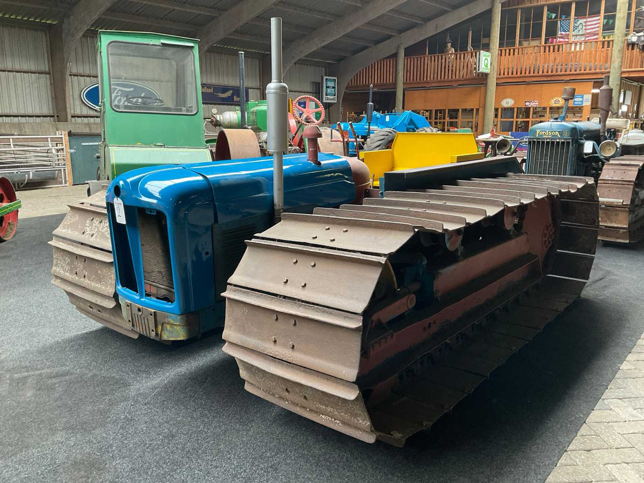 Tracteur agricole Fordson County Crawler Swamp, SDL50