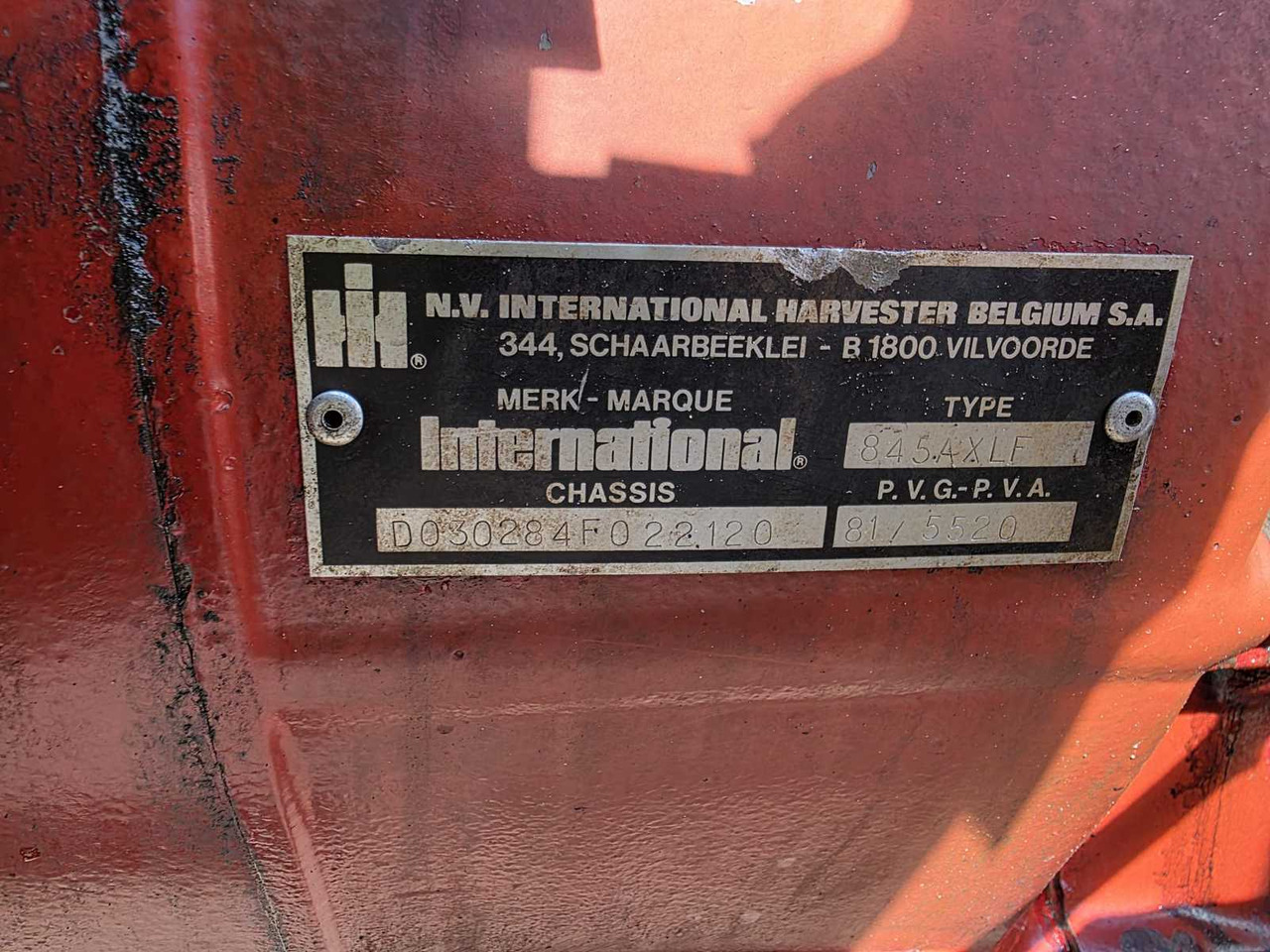 Tracteur agricole International 845 XL