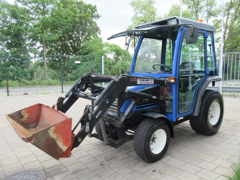 Tracteur agricole Iseki TF321H 4x4 + Cabine + Voorlader + Fronthef