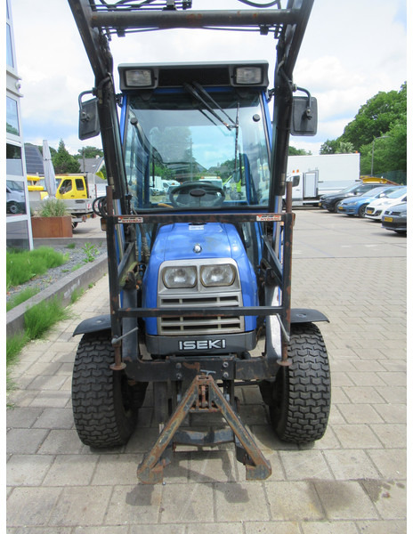Tracteur agricole Iseki TF321H 4x4 + Cabine + Voorlader + Fronthef