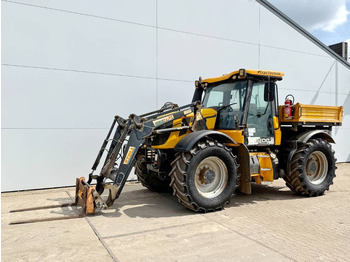Tracteur agricole JCB Fastrac 3200 - Hydr arm / Forks / Open Cargo Bed