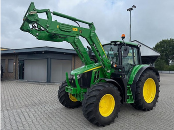 Tracteur agricole  John Deere 6100M + VOORLADER 2024 710 UUR!!!