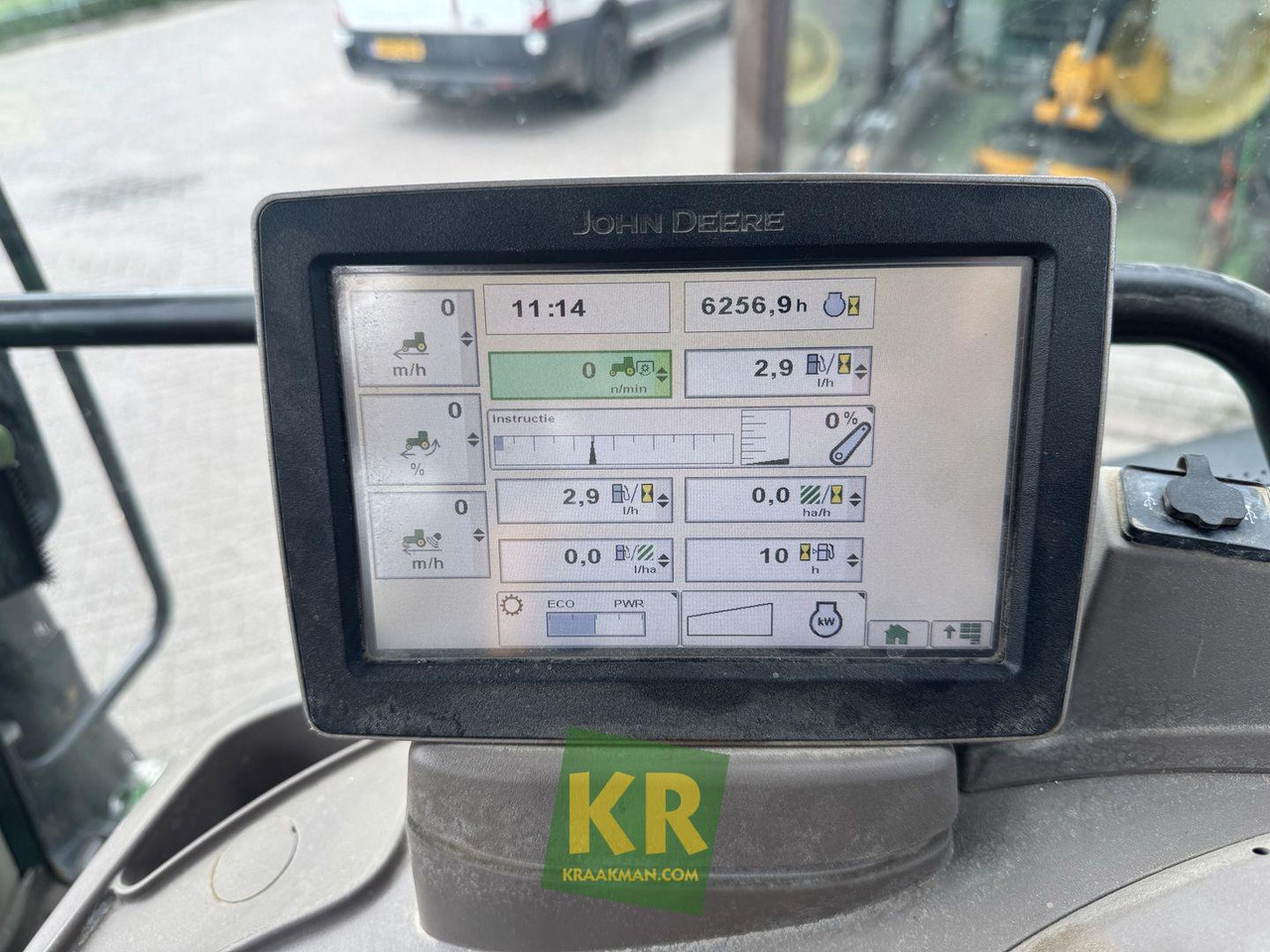 Tracteur agricole John Deere 6125R