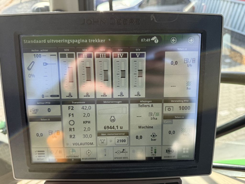 Tracteur agricole John Deere 6155R Autopowr