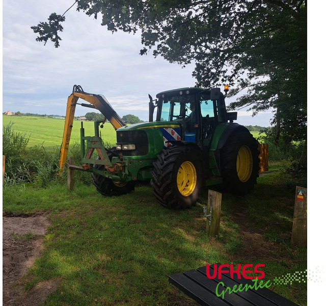 Tracteur agricole John Deere 6820 / BOS arm