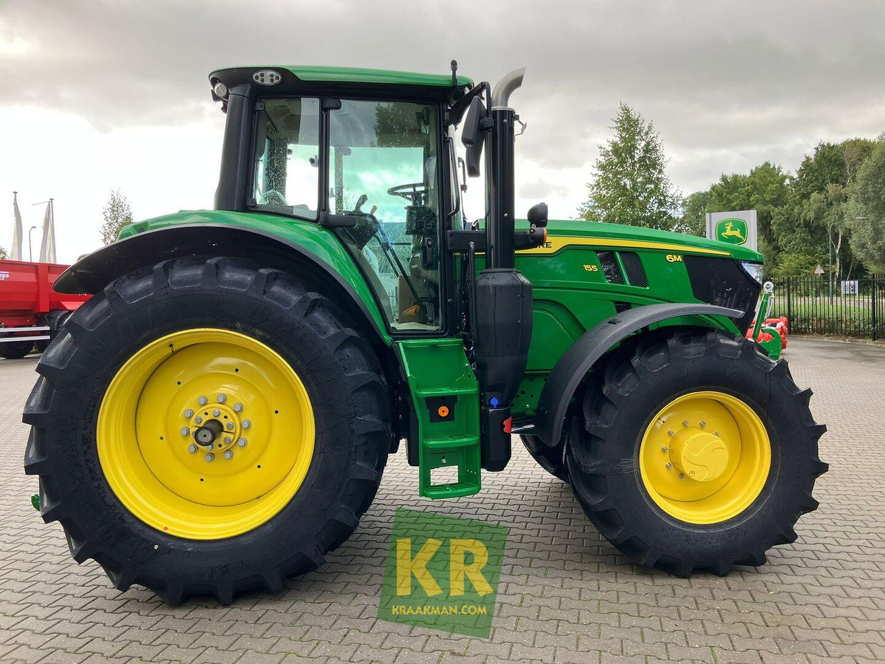 Tracteur agricole John Deere 6M 155