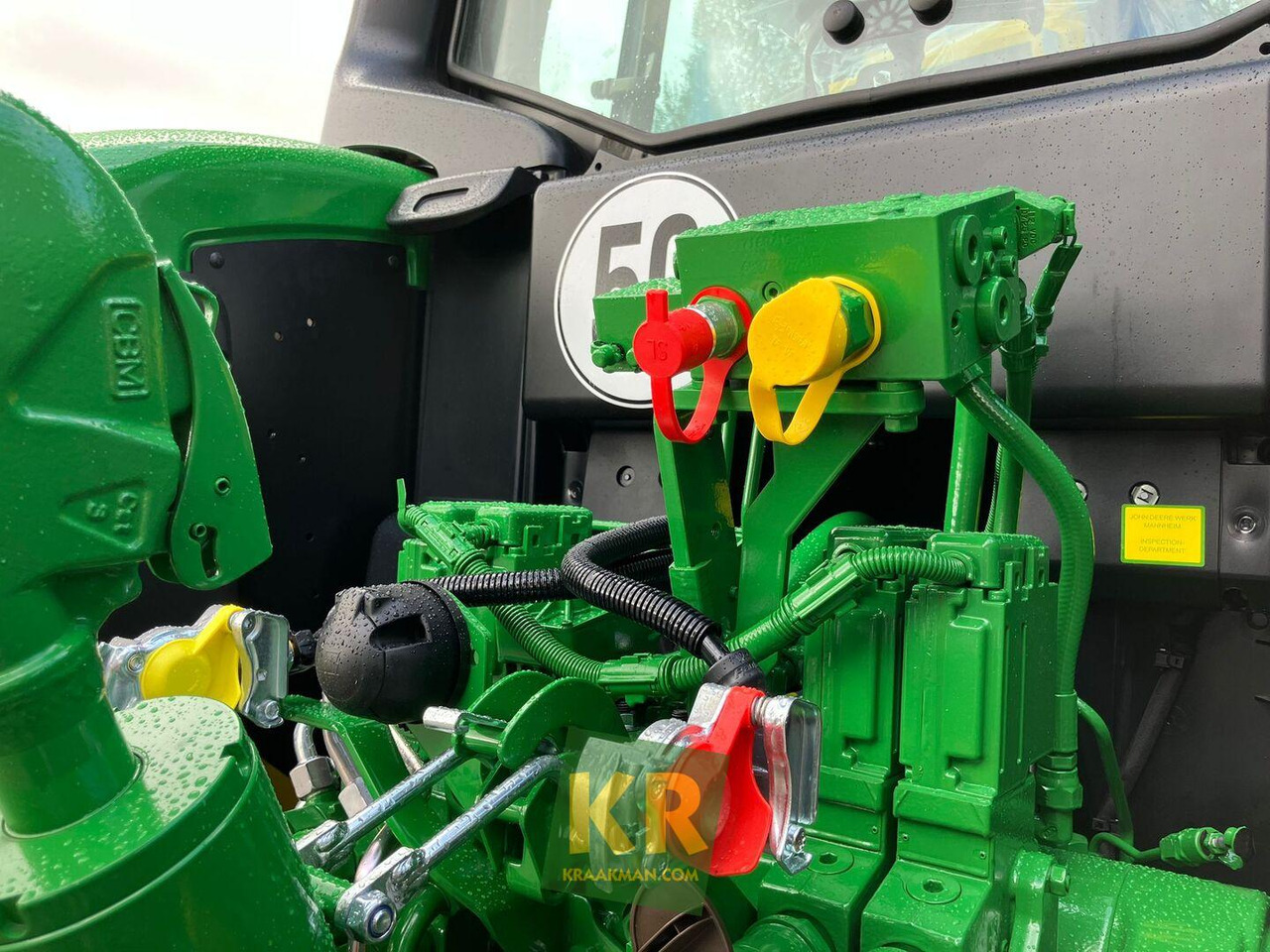 Tracteur agricole John Deere 6M 155