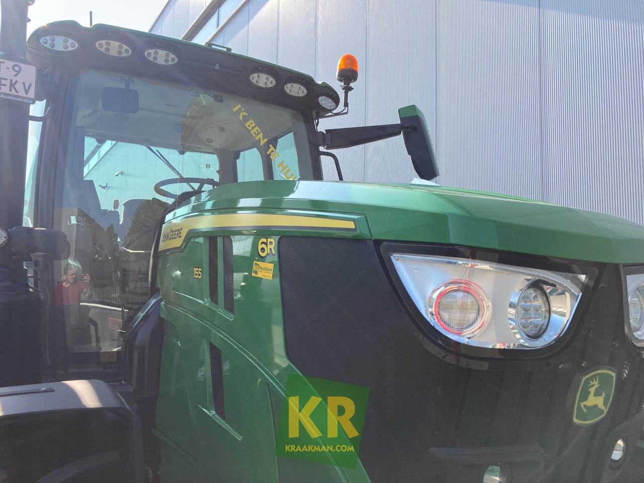 Tracteur agricole John Deere 6R 155