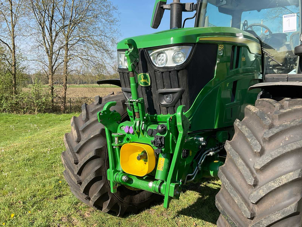 Tracteur agricole John Deere 6R 185