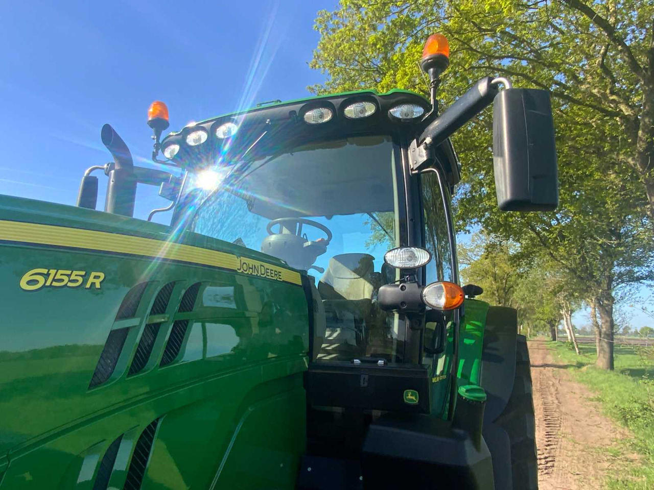 Tracteur agricole John deere 6155R Premium Edition
