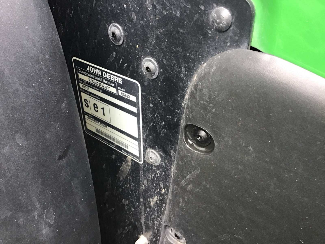 Tracteur agricole John deere 6230R