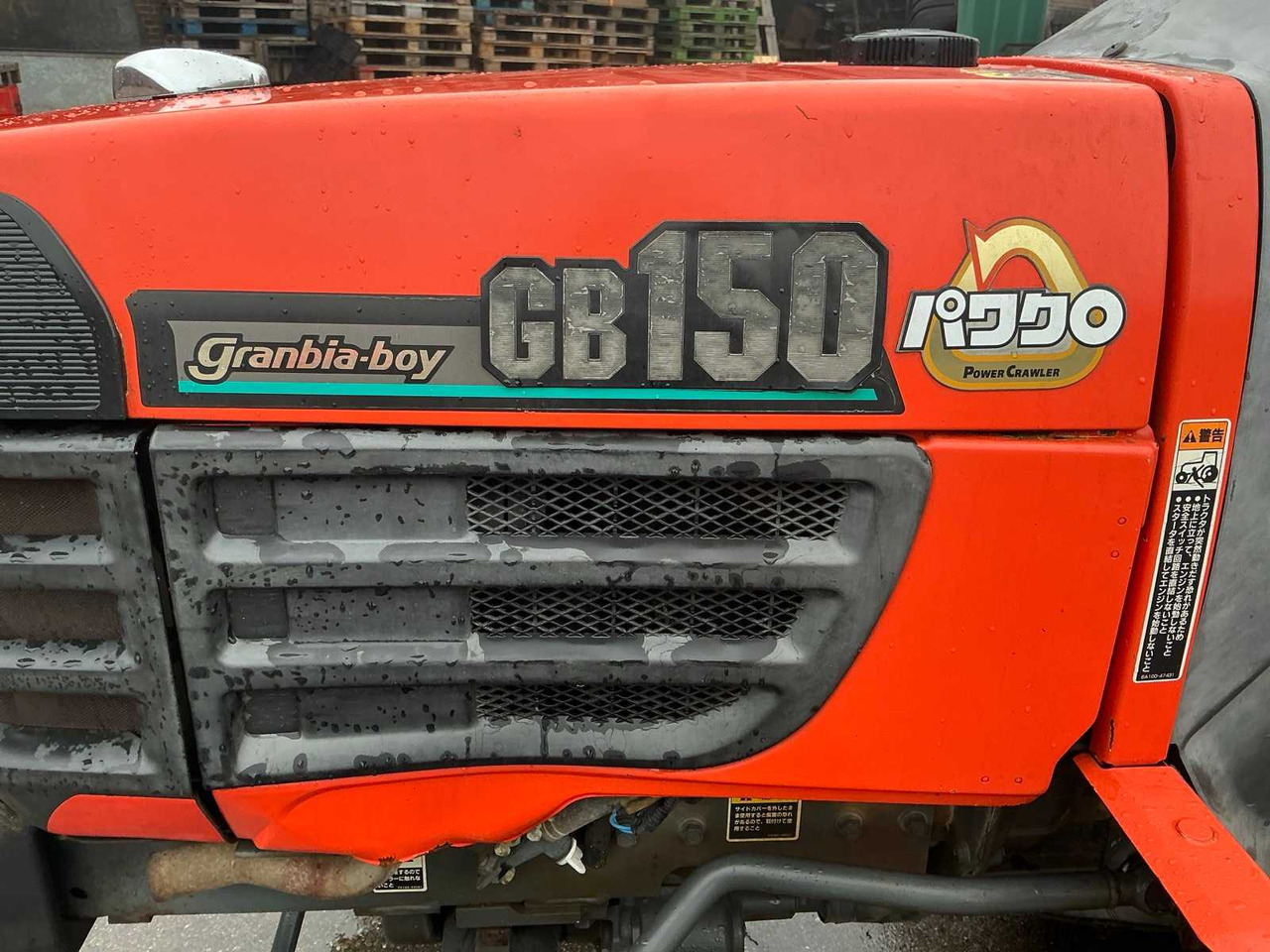 Tracteur agricole Kubota GB 150