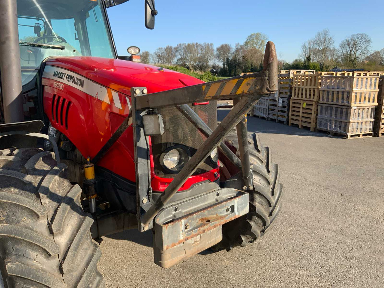 Tracteur agricole Massey ferguson 6480